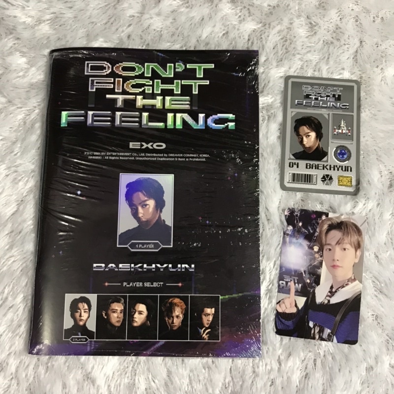 [Ready Stock] EXO DON'T FIGHT THE FEELING EXPANSION VER ALBUM DFTF