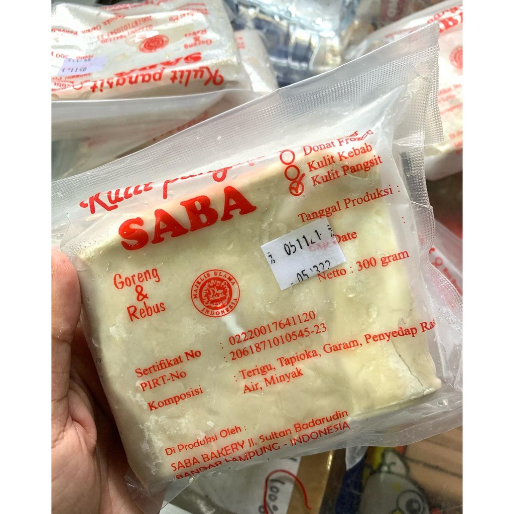 

Saba Kulit Pangsit atau dimsum