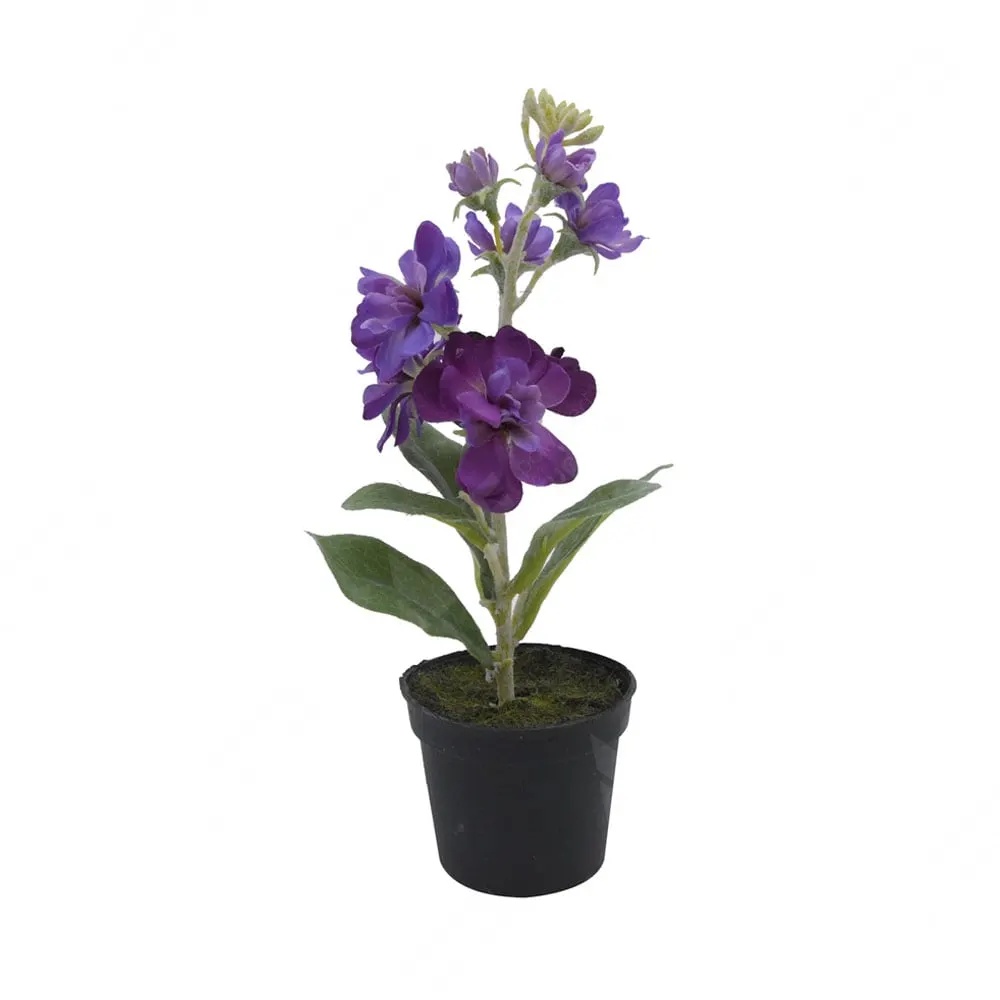 ACE Arthome 20 Cm Bunga Artifisial Delphinium Spray - Ungu SKU 10224084