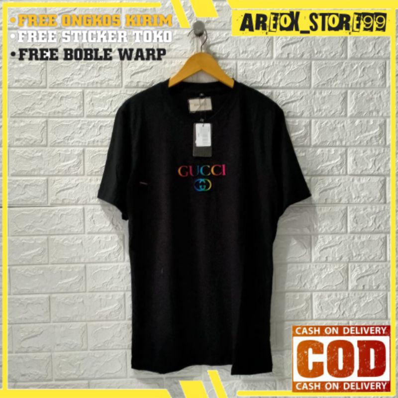 Kaos Gucci Super Premium Kualitas Import Style Pria Dan Wanita