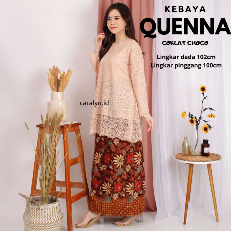 KEBAYA BRUKAT BROKAT SAFITRI (BISA COD)