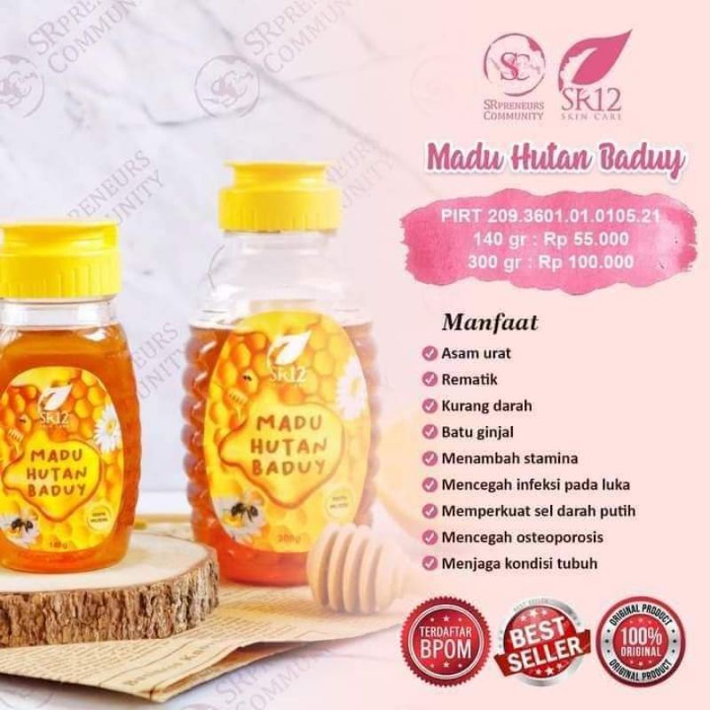 

MADU HUTAN BADUY SR12 100% MADU ALAMI TANPA CAMPURAN ATAU PEMANIS BUATAN