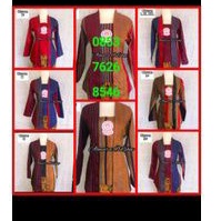 baju kebaya lurik modern garis cantik wanita