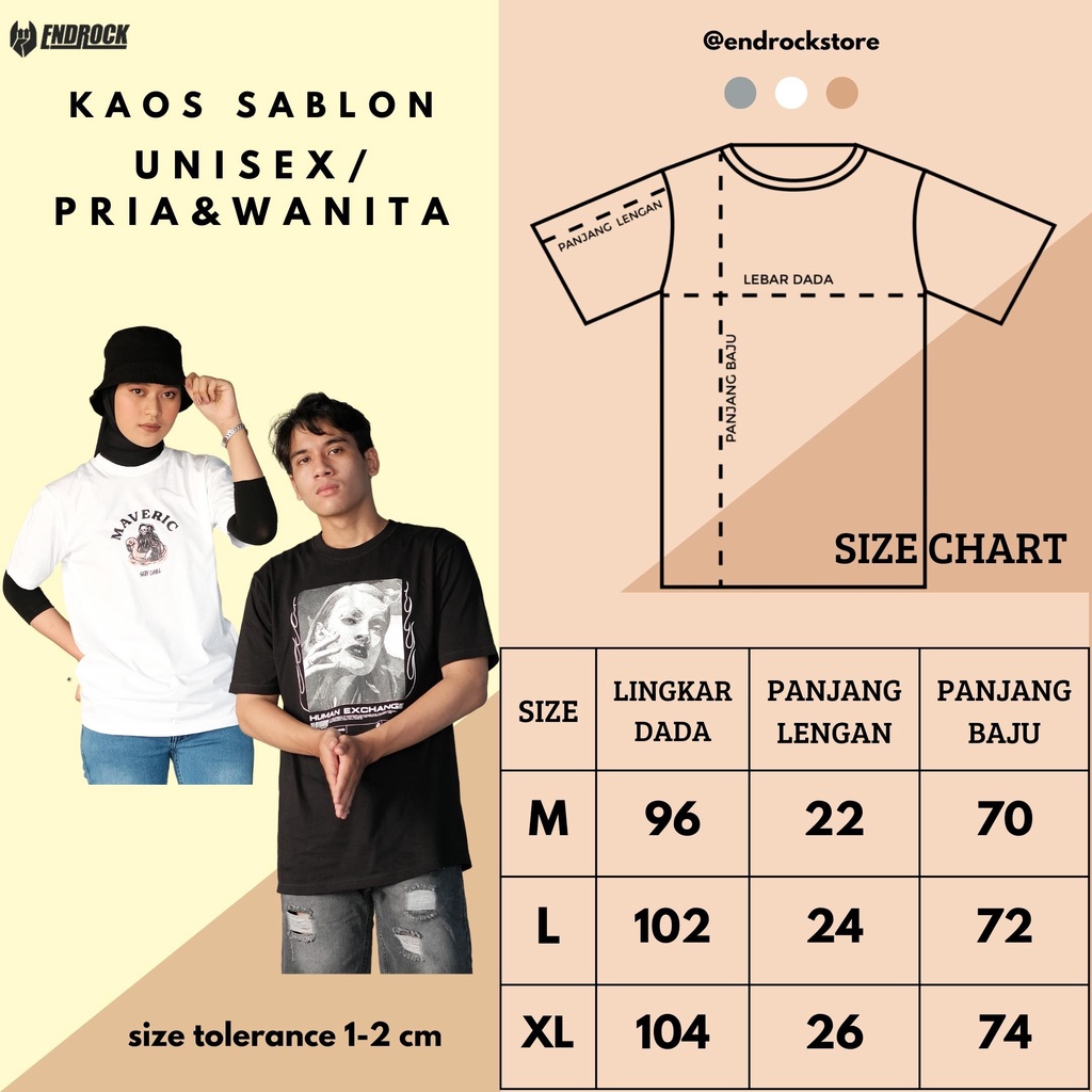 Kaos Distro Original Endrock Tema Like Vespa