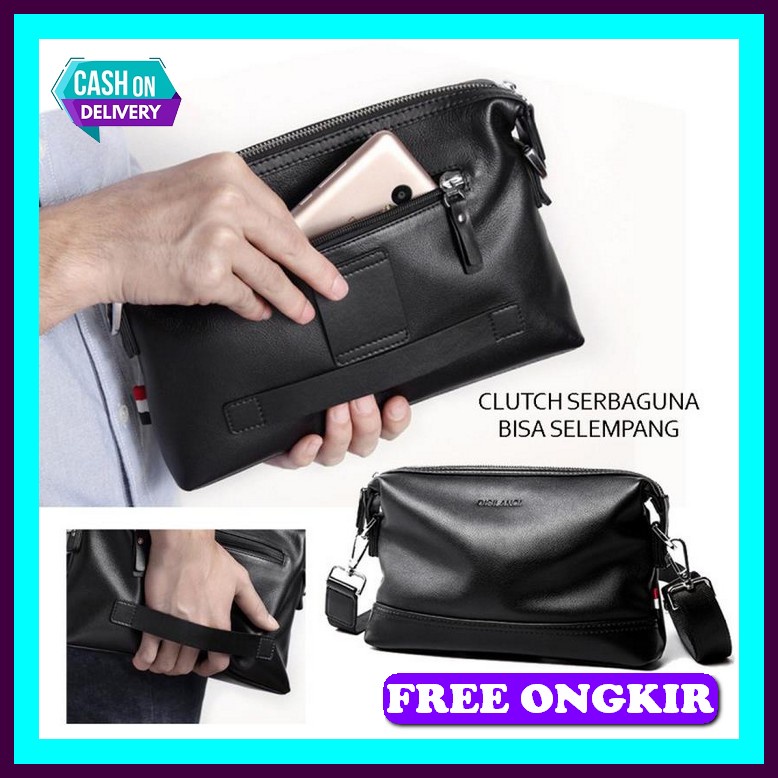 Handbag Cowo Import Dompet Pouch Lakilaki Clutch Pria Import Clutch Pria Branded Tas Tangan Cowok Ha