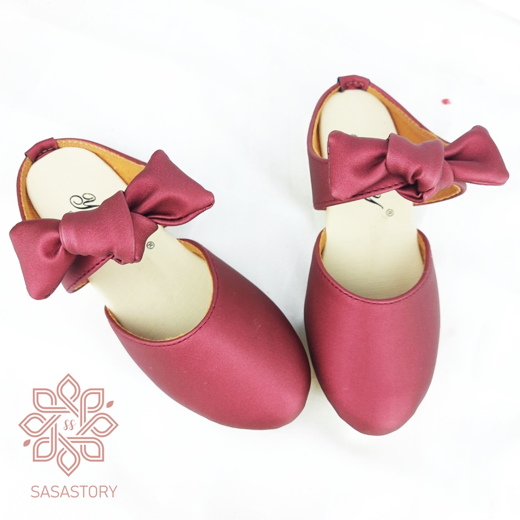 SEPATU SANDAL BAPAU FLATSHOES ANAK USIA 5 6 7 8 TAHUN HA11