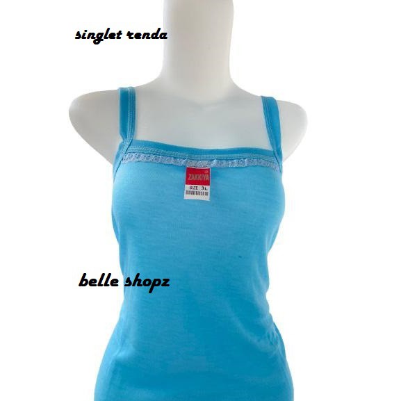 SINGLET RENDA ANAK WANITA REMAJA / KAOS DALAM ANAK REMAJA