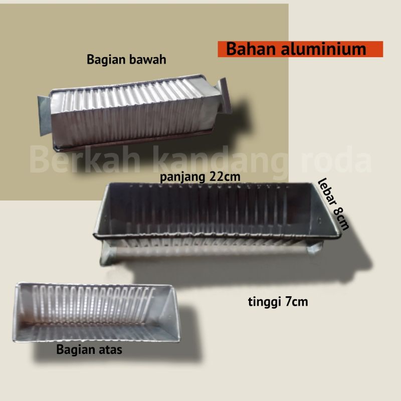 Cetakan bolu semangka/Loyang bolu semangka