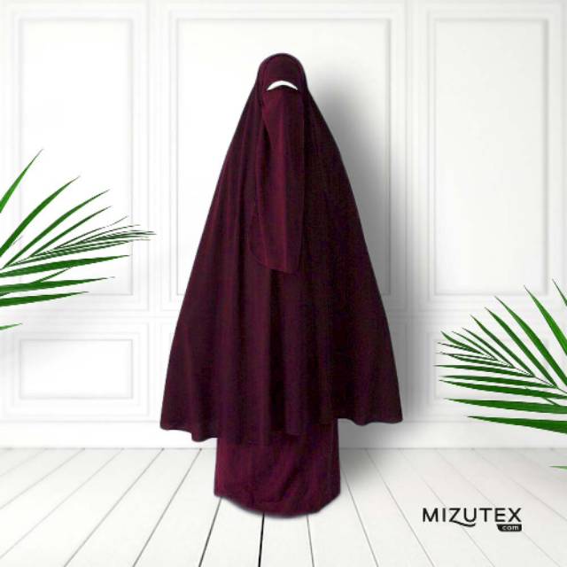 Khimar Syari Extra Jumbo XXXXL 125 x 145 / Hijab Syari / Jilbab Syari-1