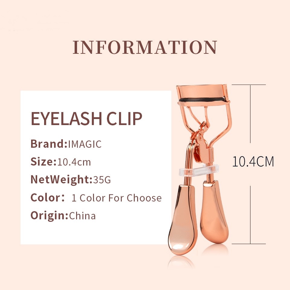 Penjepit Bulu Mata Eyelash Curler ROSEGOLD Alat Kecantikan Pelentik Bulu Mata ELEGAN F676