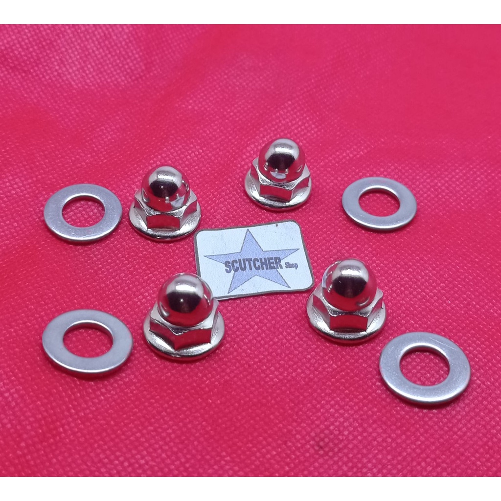 Mur shock belakang set ring honda win 100 cb100 cb125 astrea star prima grand yamaha rx king rxk