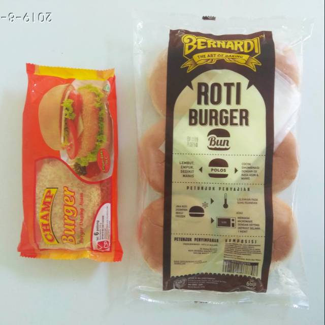 

Paket Burger Chicken Crispy Champ isi 6 pcs