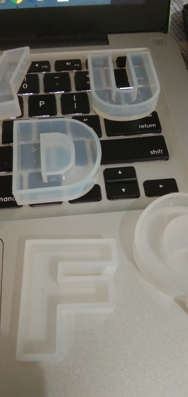 Inf Inf ✿ 26pcs / Set Cetakan Liontin Diy Bahan Silikon Resin Untuk Perhiasan