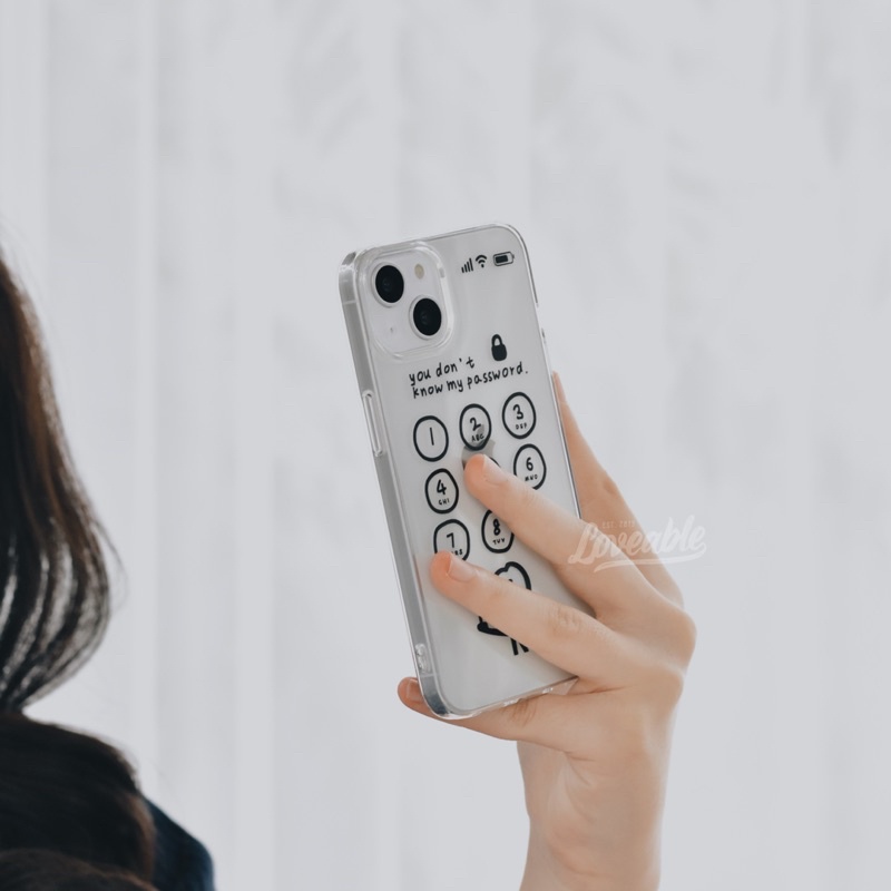 Number key case for iphone 7 8 plus x xr xs max 11 12 13 pro max