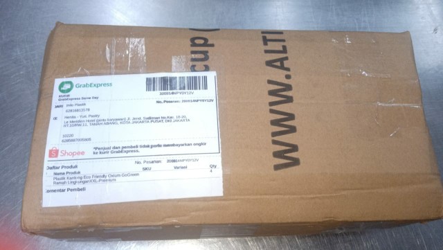 Plastik Kantong Eco Friendly Oxium Gogreen Ramah Lingkunganxxl-premium