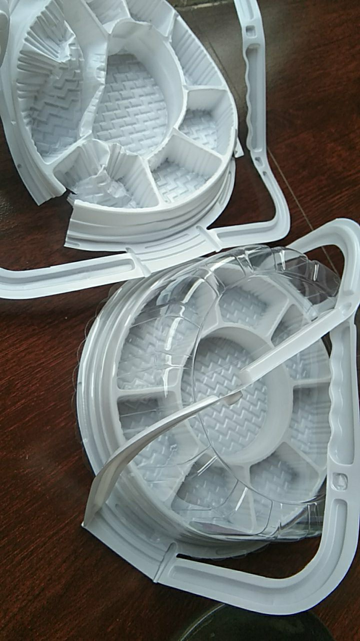 New! Mika Tumpeng Mini Gagang Sekat 8 Putih /tumini Dapur Solo -10pcs