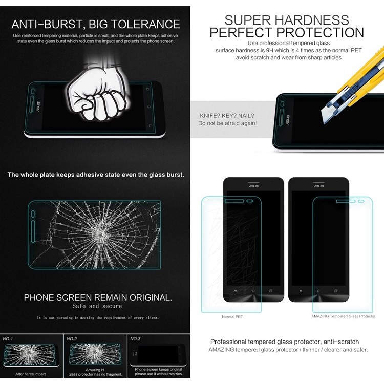 Nillkin Anti-Explosion H Tempered Glass Asus Zenfone 4S