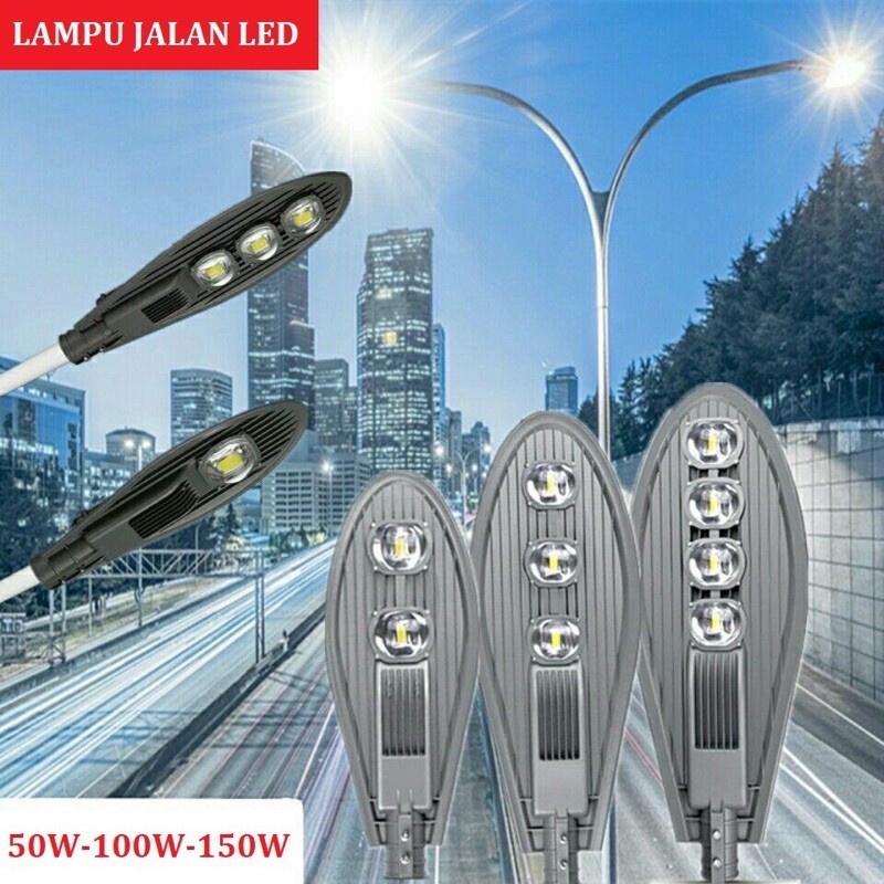 lampu jalan 50 watt cobra street light lampu pju 50w 50 w 50watt lampu jalan led sorot outdoor