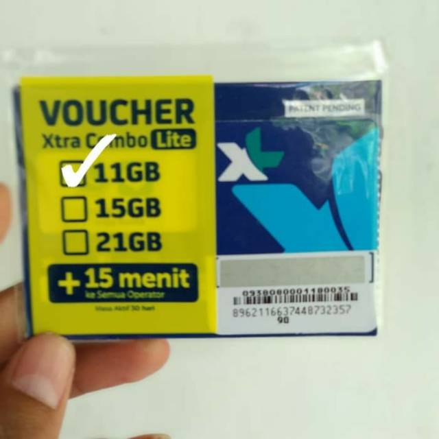 Kartu Perdana XL 11/15 GB Xtra Combo Lite Hybrid
