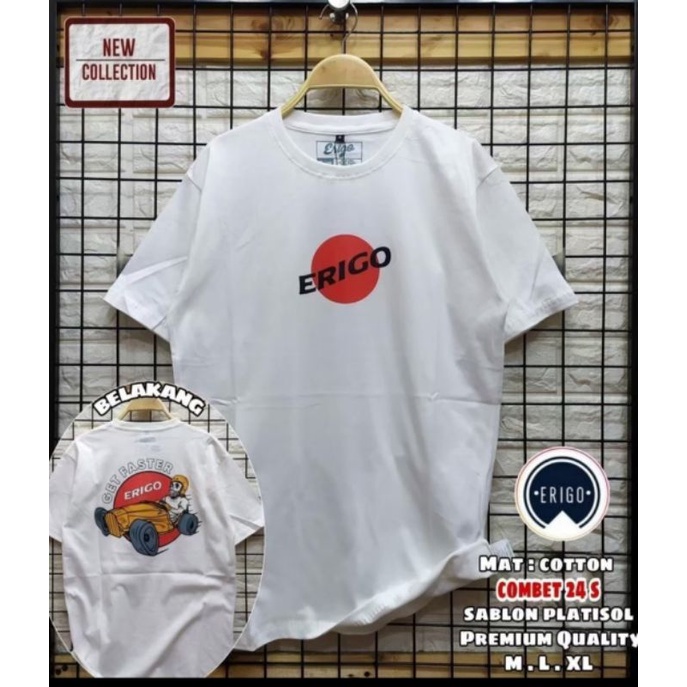 moxsa second store-kaos erigo pria kaos pendek erigo kaos pria erigo