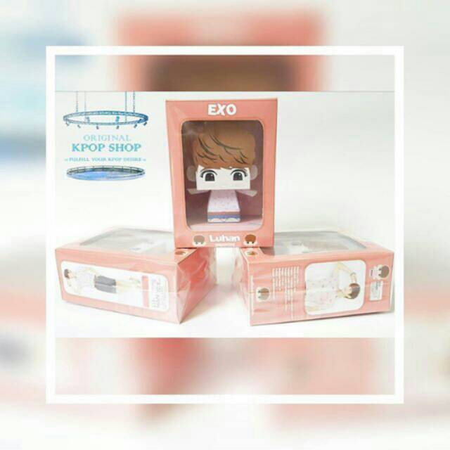 KPOP FIGURE EXO LUHAN PAPERTOY