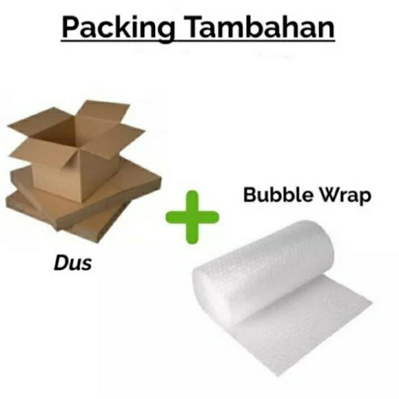 

EXTRA BUBLE WRAP/ TAMBAHAN PACKING (KHUSUS PIGURA/ MAHAR)