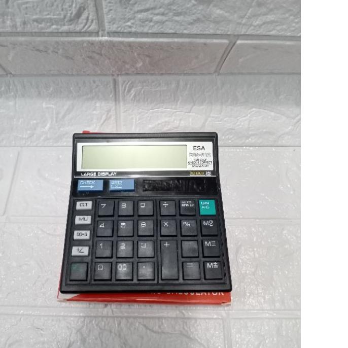 

Hot Sale kalkulator ESA-512/kalkulator murah/calkulator dagang/calkulator cek correct/ ✔