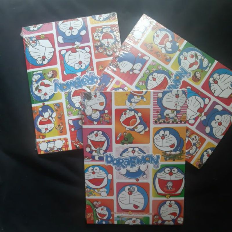 

note cover Kartun Doraemon