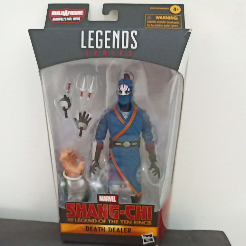 Death Dealer Shang Chi Hasbro Legends Series Marvel Ninja Biru