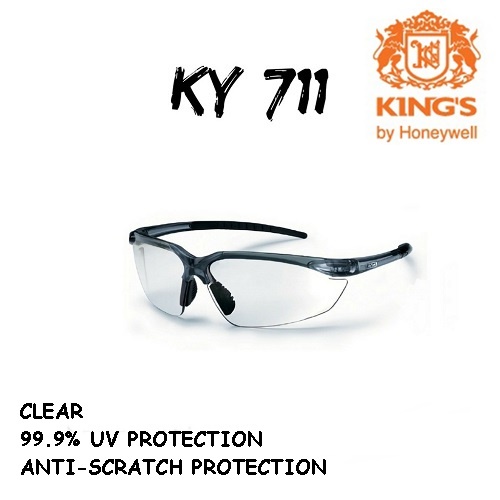 Kacamata Safety KING'S KY711 with Chic &amp; Dynamic Design