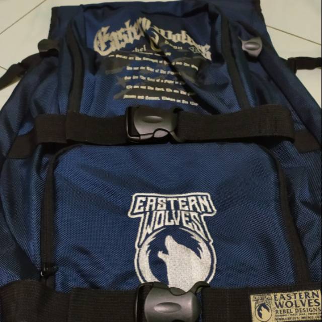 Tas Ransel Eastern Wolves Blue Navy