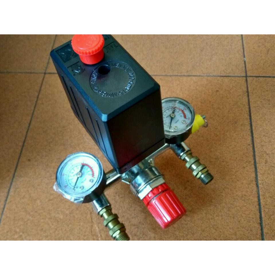 Otomatis Kompresor Regulator Set Lengkap Automatic Air