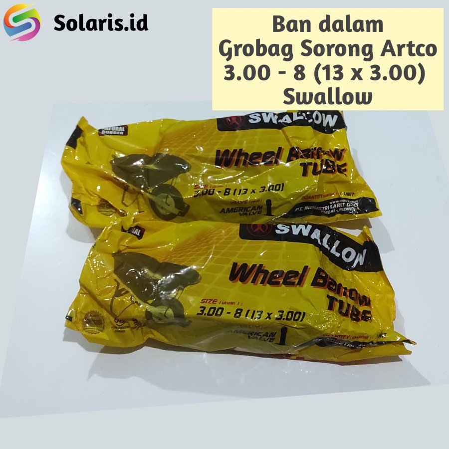 Ban Dalam Gerobak Angkong Sorong Dorong Lori Arko Artco 300 - 8 ( 13 x 3.00 )