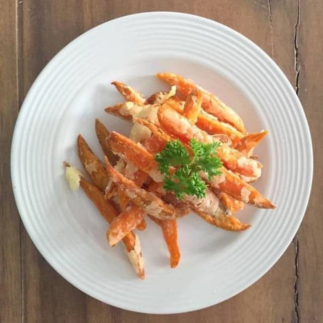 

Ubi manis goreng/sweet potato original/frozen food