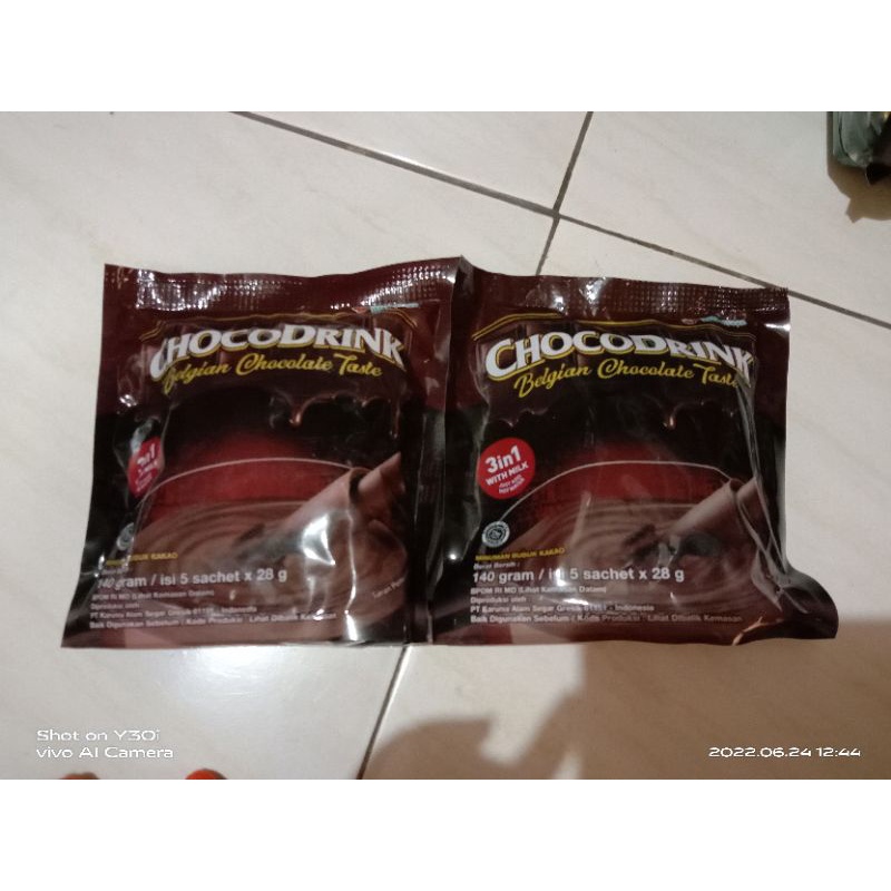 

chocodrink 2pack @pack isi 5 total 10 sachet