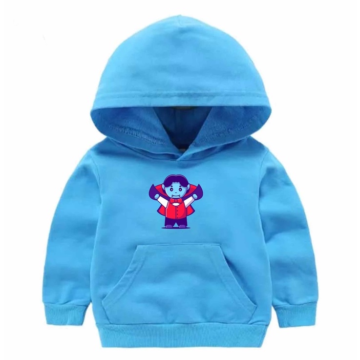 Hoodie Anak Dracula Sweater Anak Fleece Pakaian Anak