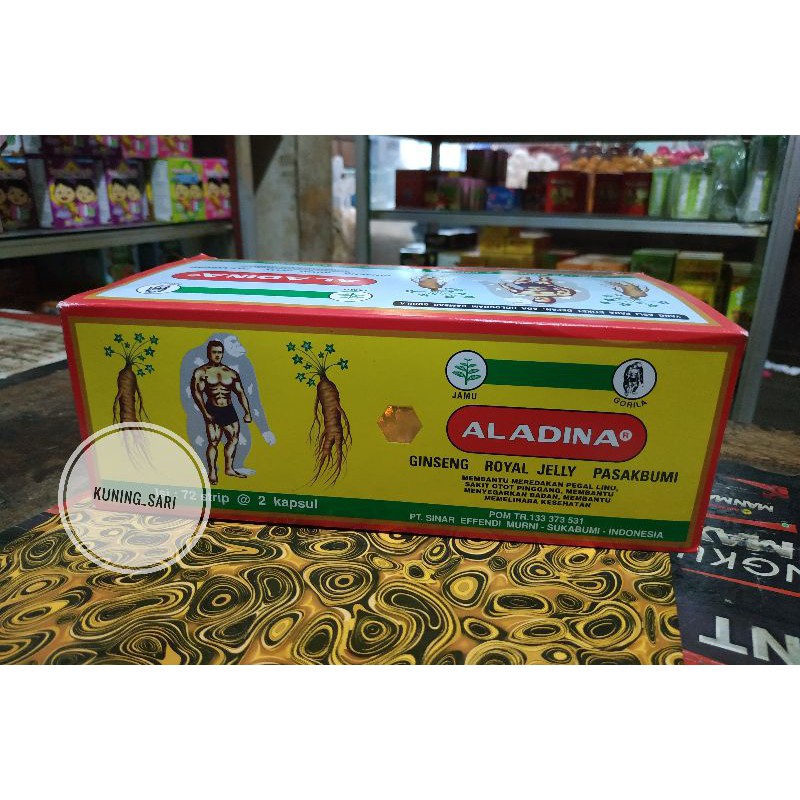KAPSUL ALADINA 72 STRIP