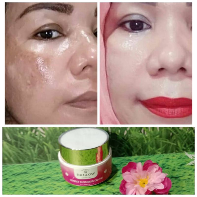 NIGHT CREAM NRGLOW CREAM MALAM FLEK TEBAL AMPUH PUTIH CEPAT