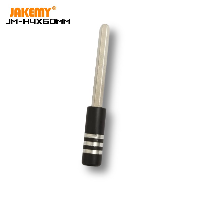 Jakemy JK-H4x60mm Black Extension Obeng Bar