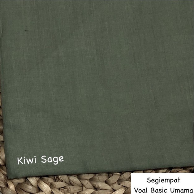 Godiva96 - UMAMA BASIC VOAL HIJAB / JILBAB MEDAN PART 1-U.BV. Kiwi Sage