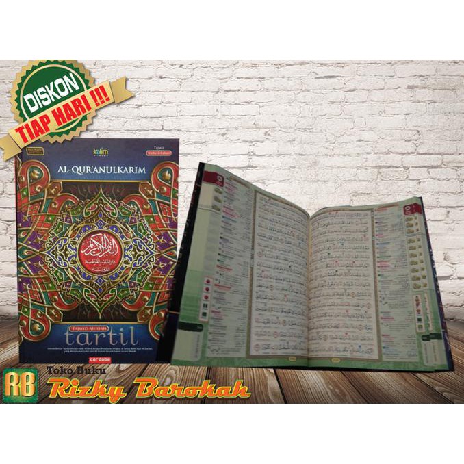 Jual Al Quranulkarim Tajwid Mudah Tartil Transliterasi Latin A Shopee Indonesia