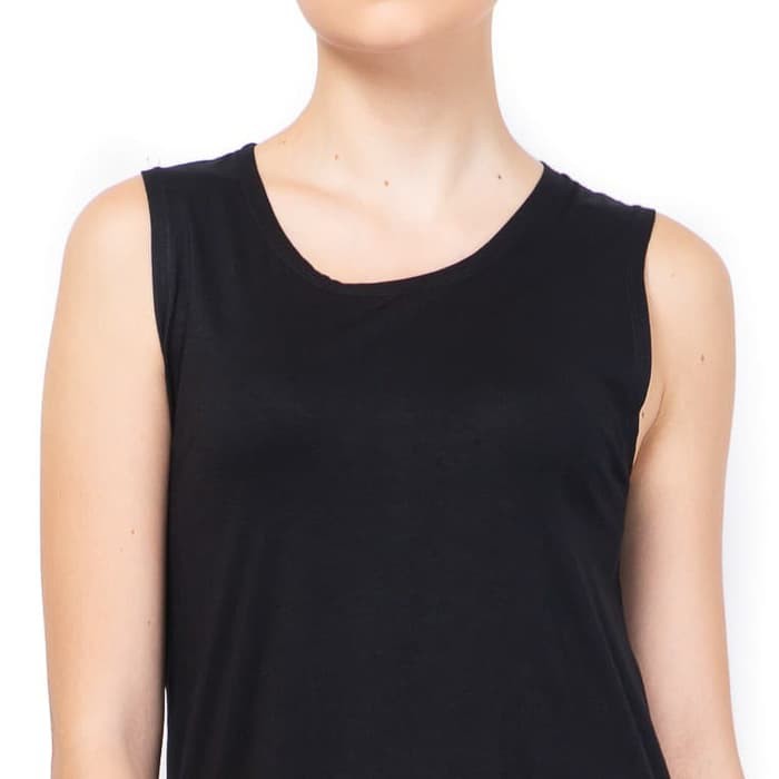 MAURA COUPLE   SANIA RUFFLE BATIK COUPLE ORI NDORO JOWI DNT GARANSI 5189SE KAOS WANITA TANPA LENGAN