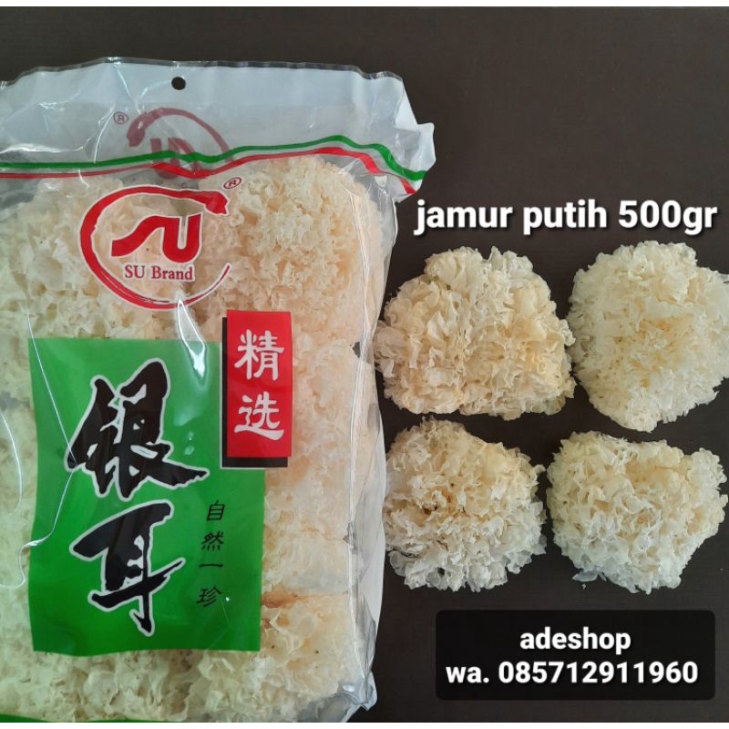 

jamur kering es salju su brand 500 gr