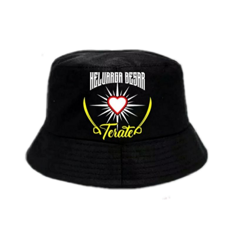 BUCKET HAT KELUARGA BESAR PSHT TERATE | BUCKET HAT TERATE PSHT TOPI PRIA