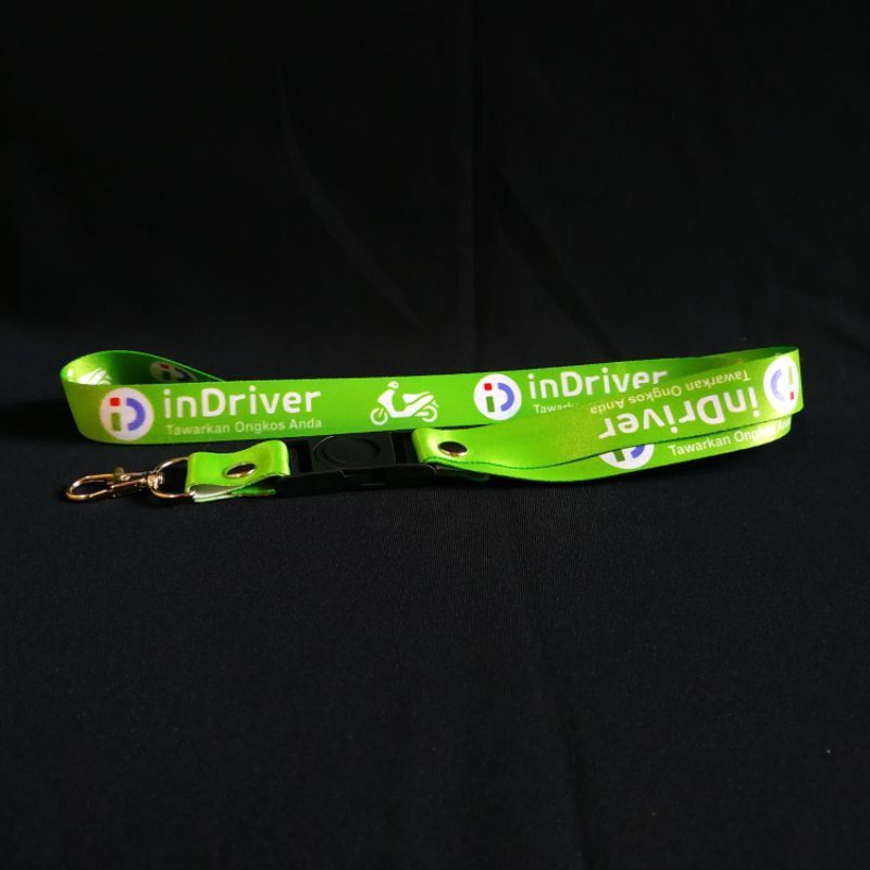 

Lanyard IN DRIVER tali lanyard DISTRO gantungan kunci name tag id card kartu nama / tali lanyard gantungan leher