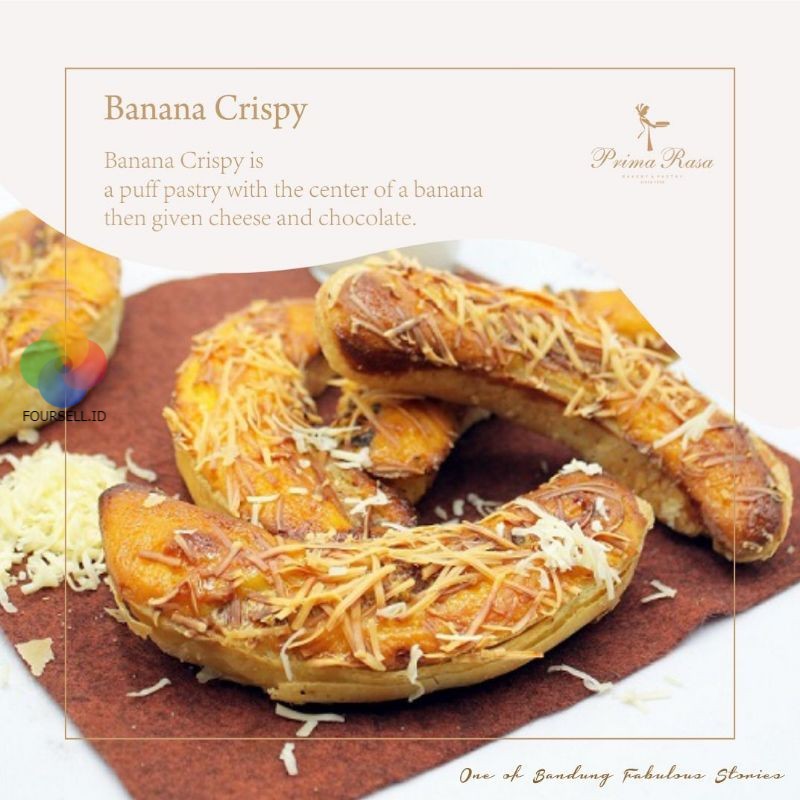 Prima Rasa - Banana Crispy Oleh Oleh Bandung Kue Bolu Primarasa by Asli Ti Bandung
