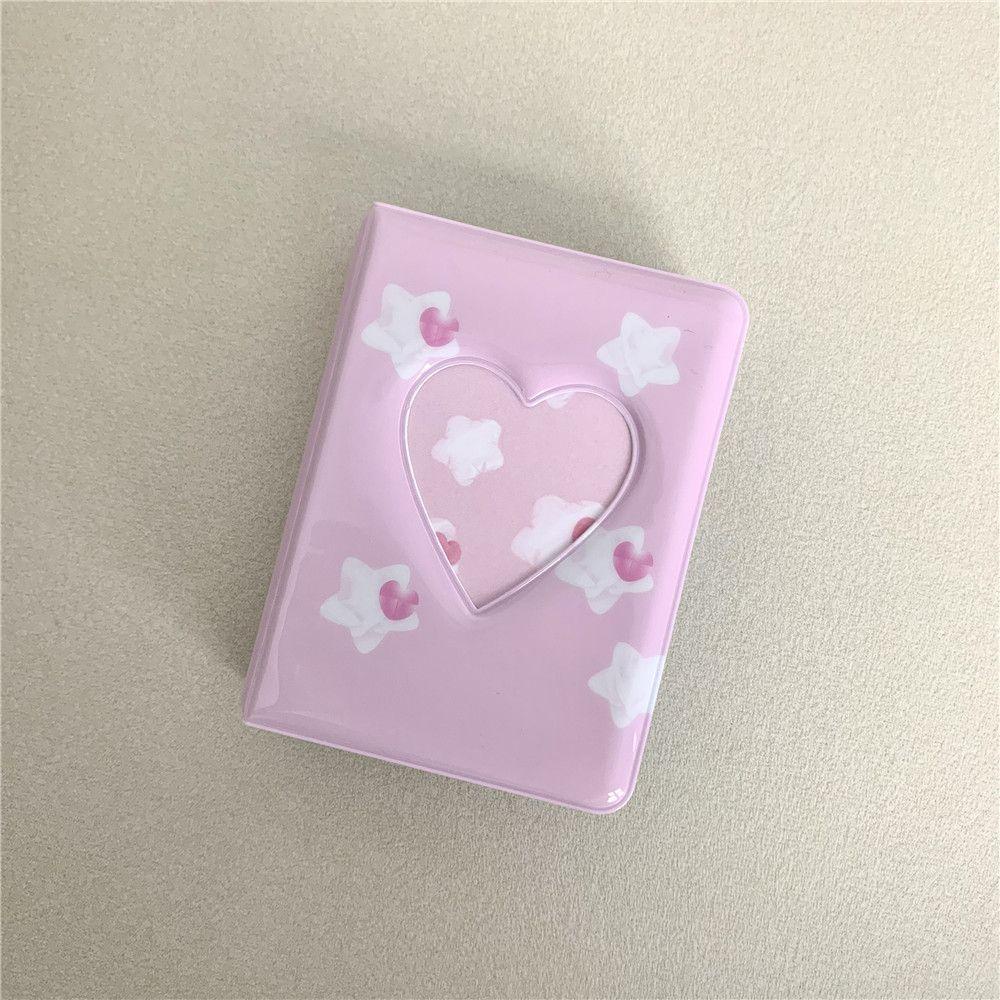 R-flower Photocard Holder Mini PP Bisa Ganti Tempat Penyimpanan Gambar Dalam