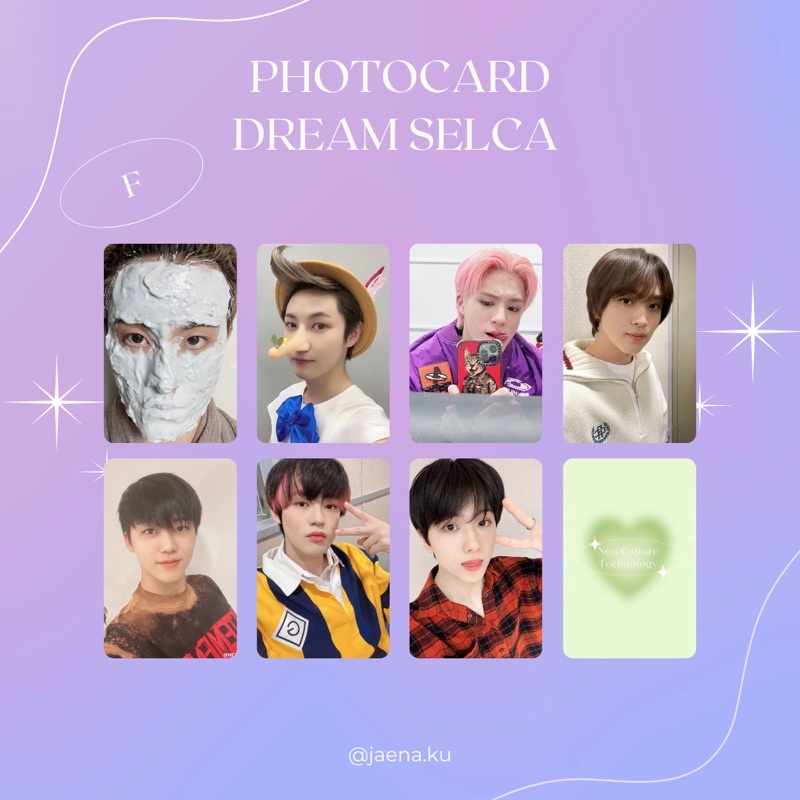 [NCT DREAM] PHOTOCARD SELCA #3 NCT DREAM ‼️BACA DESKRIPSI‼️