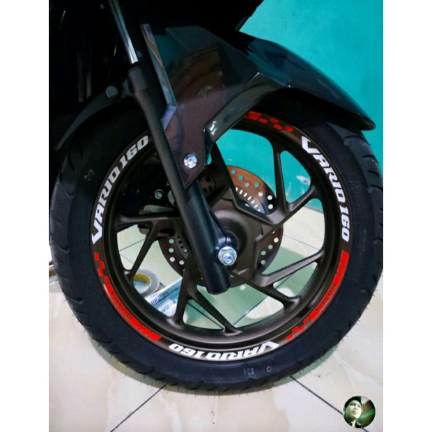 Stiker velg Vario 160 Stiker pelek Vario 160 menyala