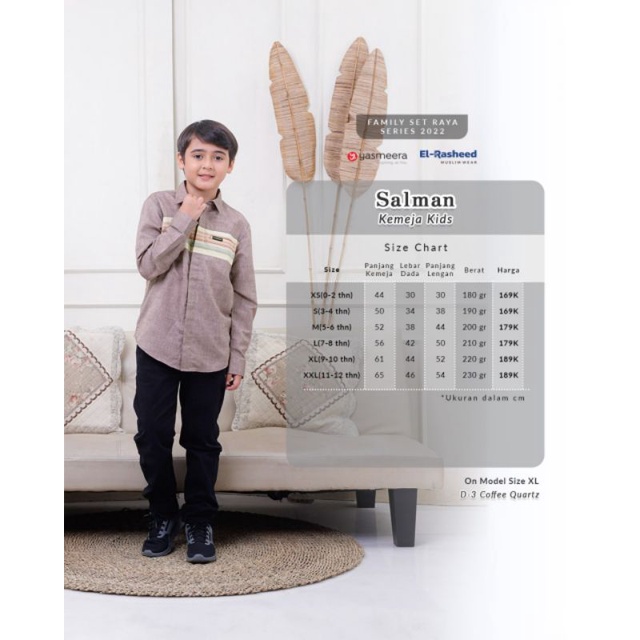 PROMOYASMEERA / YASMEERA SERIES D-3 /GAMIS YASMEERA SALMA  / YASMEERA SALMA KIDS / YASMEERA SALMAN K